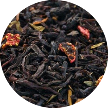 Чай Julius Meinl Земляника со сливками, черный ароматизированный чай