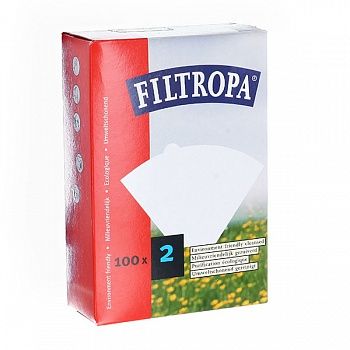 Filtropa фильтры для кофеварок белые 02 100