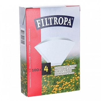 Filtropa фильтры для кофеварок белые 04 100